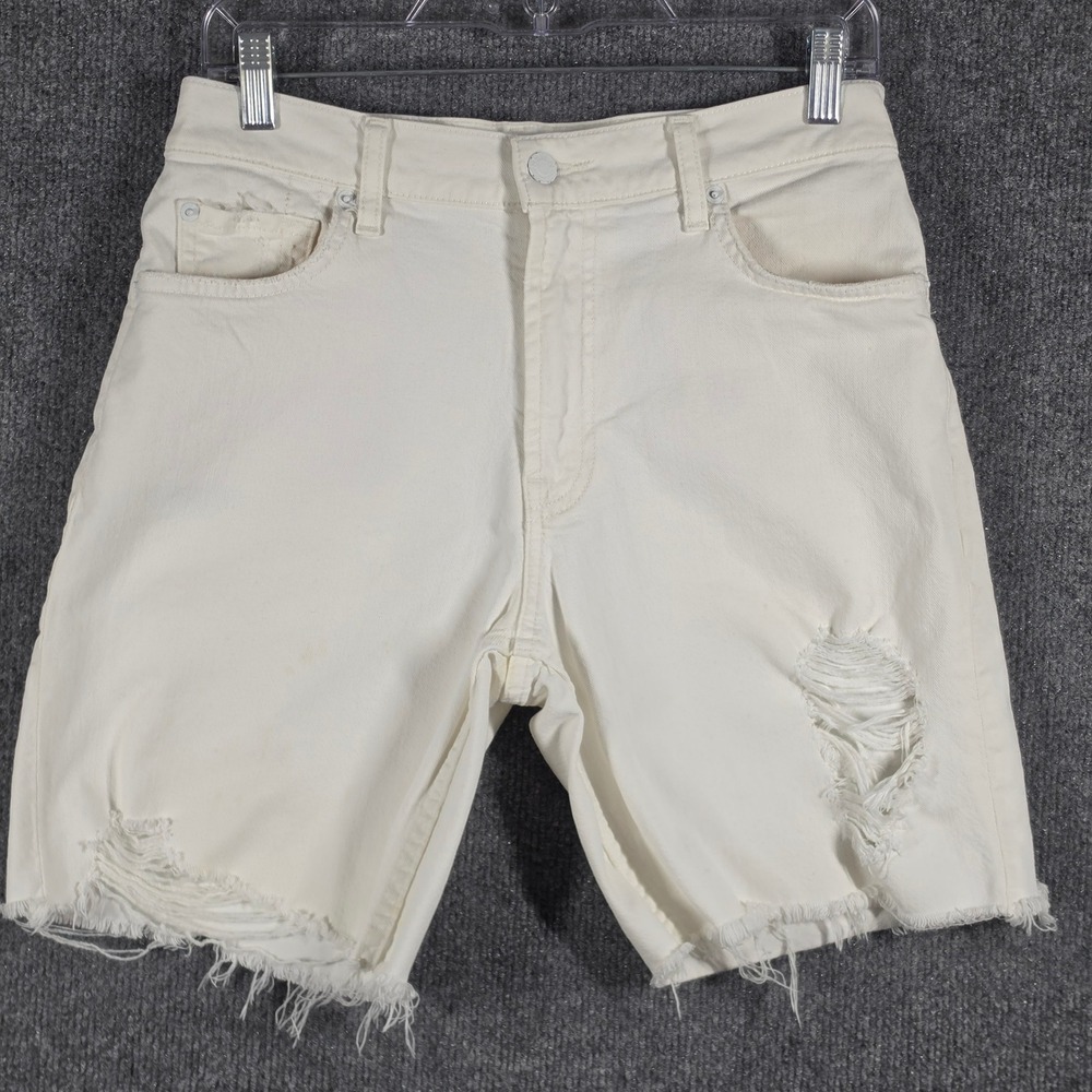 7 For All Mankind Short Womens 27
Il Distressed Raw Hem Denim